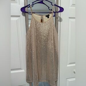 Torrid sequence gold shirt